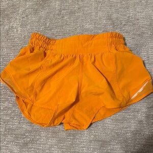 Women's Orange Lululemon hotty hots